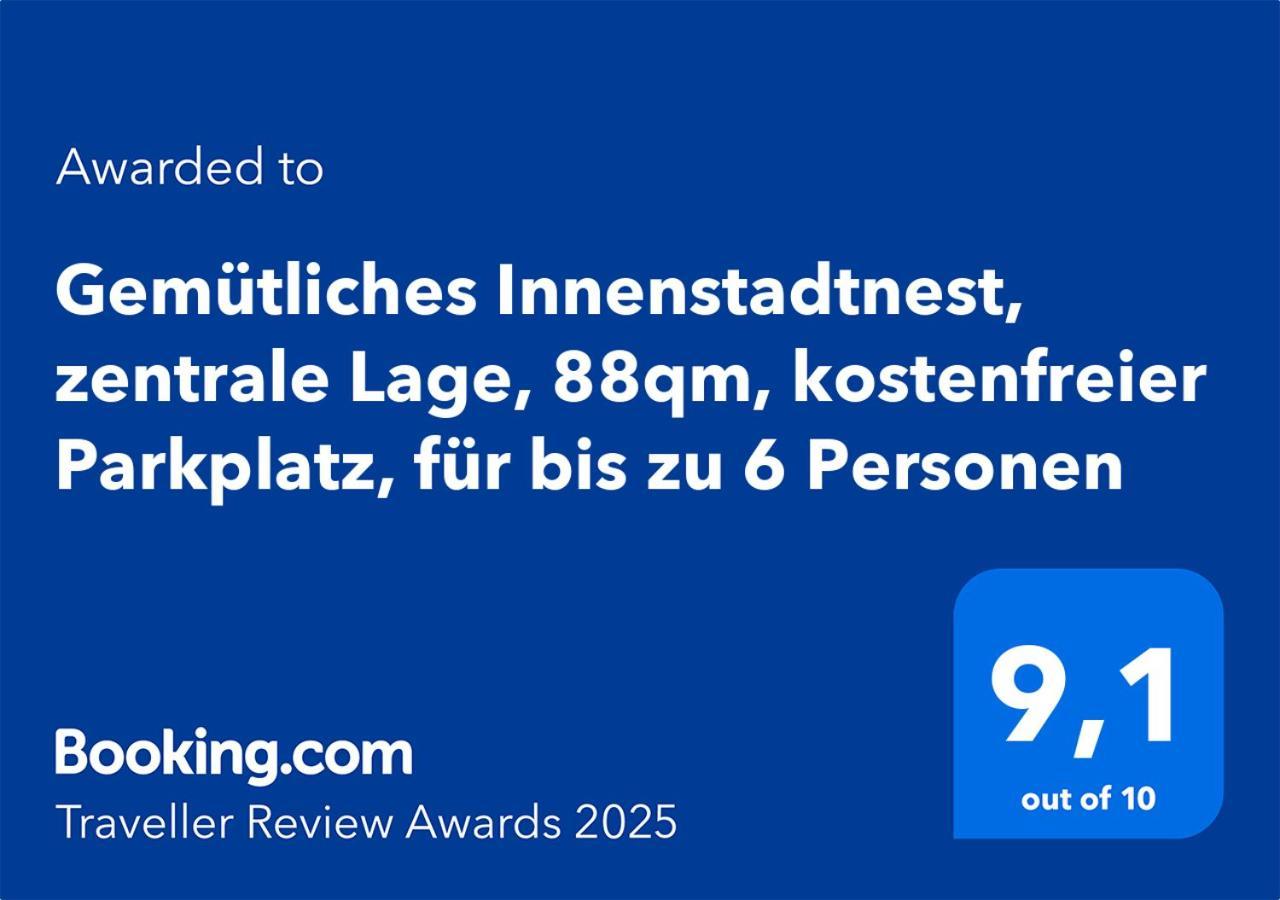 Gemuetliches Innenstadtnest, Zentrale Lage, 88Qm, Kostenfreier Parkplatz, Fuer Bis Zu 6 Personen Cottbus Eksteriør bilde